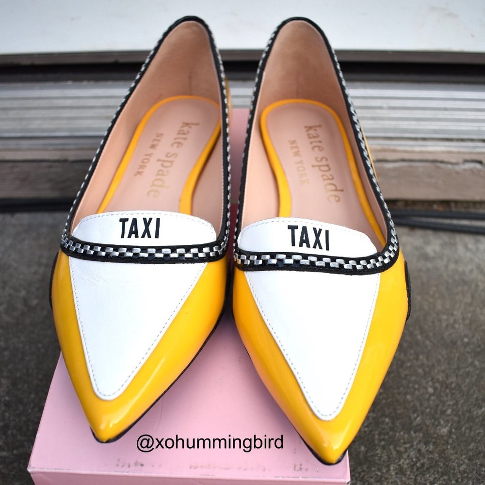 kate spade |  gogo taxi flats